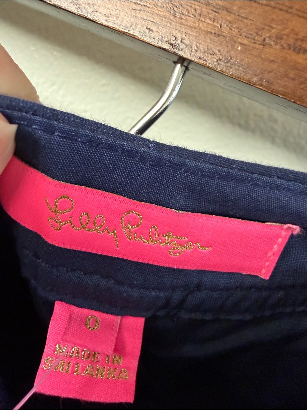 Lilly Pulitzer NWT Colette Skort True‎ Navy Size 0 - Picture 6 of 9